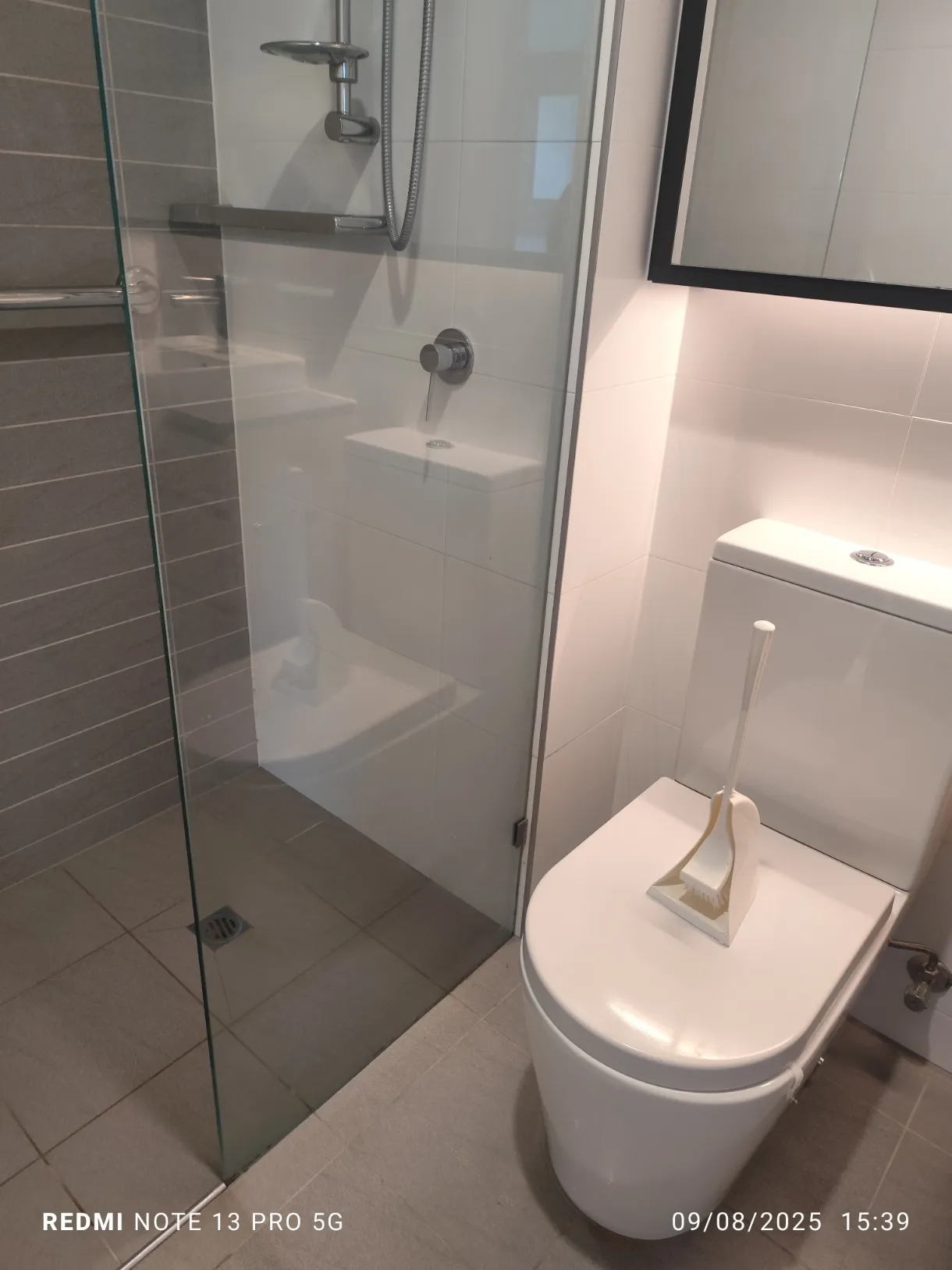 Bathroom after deep cleaning
